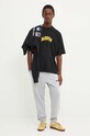 Хлопковая кофта Barrow F4BWUASW033 чёрный AW24