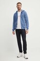 Pepe Jeans hanorac de bumbac SAGAN PM582694 albastru AW24