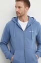 Pepe Jeans hanorac de bumbac SAGAN albastru PM582694