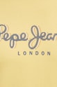 Бавовняна кофта Pepe Jeans SAUL CREW PM582702 жовтий