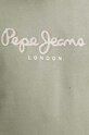 Pepe Jeans bluza bawełniana SAUL CREW PM582702 zielony