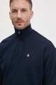 United Colors of Benetton bluza bawełniana granatowy 342ZU201J