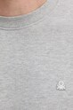 United Colors of Benetton hanorac de bumbac gri 342ZU1093