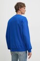 United Colors of Benetton hanorac de bumbac 342ZU1093 albastru SS25