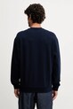 Îmbrăcăminte United Colors of Benetton hanorac de bumbac 342ZU1093 bleumarin