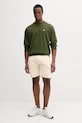 United Colors of Benetton bluza bawełniana 342ZU1093 zielony AW25