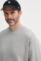 United Colors of Benetton hanorac de bumbac gri 342ZU1093