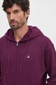 United Colors of Benetton bluza bawełniana fioletowy 342ZU500P