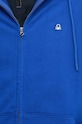 Bavlněná mikina United Colors of Benetton 342ZU500P modrá