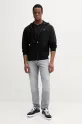 United Colors of Benetton bluza bawełniana 342ZU500P czarny SS25