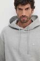 United Colors of Benetton hanorac de bumbac gri 342ZU201K
