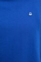 Хлопковая кофта United Colors of Benetton 342ZU201K голубой