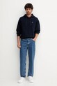 United Colors of Benetton bluza bawełniana 342ZU201K granatowy AW25