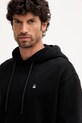 United Colors of Benetton hanorac de bumbac negru 342ZU201K