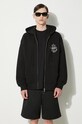 Carhartt WIP cotton sweatshirt Hooded Ablaze Jacket black I033623.K02XX