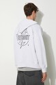 Odzież Carhartt WIP bluza bawełniana Hooded Ablaze Jacket I033623.00OXX szary