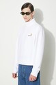 Суичър Carhartt WIP Half Zip American Script Sweat I027014.02XX бял