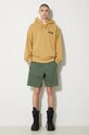Bavlnená mikina Carhartt WIP Hooded Stamp Sweat I033621.23F06 béžová AW24