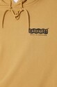 Bavlnená mikina Carhartt WIP Hooded Stamp Sweat I033621.23F06 béžová