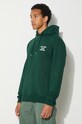 Ρούχα Βαμβακερή μπλούζα Drôle de Monsieur Le Hoodie Slogan PERM.HO162.CO127.DGN πράσινο