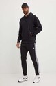 Βαμβακερή μπλούζα adidas All SZN IX1248 μαύρο AW24