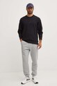 Хлопковая кофта adidas All SZN IX1261 чёрный AW24