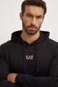 Bavlněná mikina EA7 Emporio Armani černá PJVRZ.8NPM32.0208
