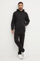 EA7 Emporio Armani hanorac de bumbac PJUAZ.6DPM22.1200 negru AW24