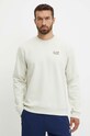 Oblečenie Mikina EA7 Emporio Armani PJUEZ.6DPM89.1910 béžová