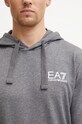 Бавовняна кофта EA7 Emporio Armani PJ05Z.8NPM18.3925 сірий