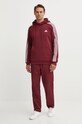 Mikina adidas Essentials JG5949 burgundské AW24