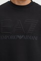 EA7 Emporio Armani pamut melegítőfelső PJOPZ.6DUM14.1200 fekete