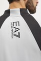 EA7 Emporio Armani felpa da sport St. Moritz Powerstretch PJQXZ.6DPMA5.1951 grigio