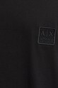 Armani Exchange tricou din bumbac 6DZMHR.ZJNQZ negru