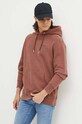 Superdry felpa in cotone marrone M2013723A.4PZ