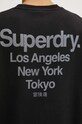 Superdry bluza bawełniana M2013738A.02A czarny