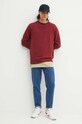 Superdry bluza M2013751A.TYP burgundia AW24