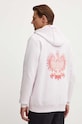 Odzież adidas Performance bluza dresowa Polska JF6684 różowy