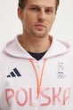 adidas Performance bluza dresowa Polska różowy JF6684