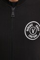 Хлопковая кофта Versace Jeans Couture 77GAIT04.CF00T чёрный
