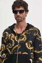 Versace Jeans Couture hanorac de bumbac negru 77GAI3Z1.FS161
