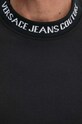 Bavlněná mikina Versace Jeans Couture 77GAI3R2.F0002 černá