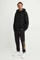 Bavlněná mikina Versace Jeans Couture 77GAI307.F0002 černá AW24
