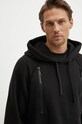 Bavlněná mikina Versace Jeans Couture černá 77GAI307.F0002