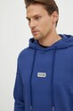 Бавовняна кофта Versace Jeans Couture блакитний 77GAIT08.CF00T