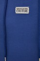 Бавовняна кофта Versace Jeans Couture 77GAIT08.CF00T блакитний