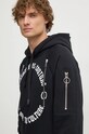 Хлопковая кофта Versace Jeans Couture чёрный 77GAIE06.CF02E
