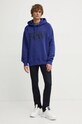 Versace Jeans Couture hanorac de bumbac 77GAIL02.CF02L bleumarin AW24
