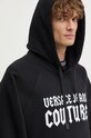 Versace Jeans Couture hanorac de bumbac negru 77GAIL02.CF02L