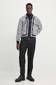 Versace Jeans Couture bluza bawełniana 77GAIE08.CF20E czarny AW24